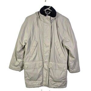 St. Johns Bay Womens Petite XS Beige Jacket